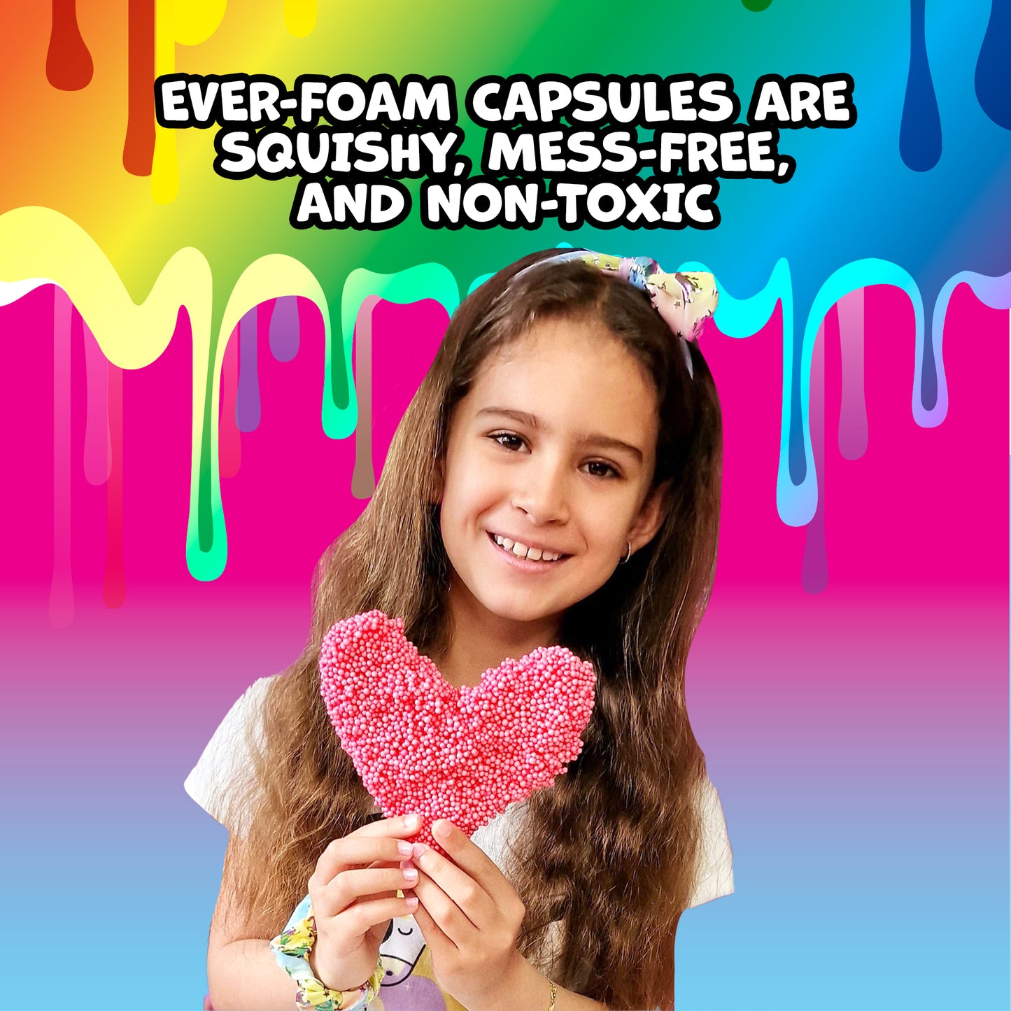 A Little SPOT Ever-Foam Slime Capsules – 4 Pack Sensory Foam Balls for Emotional Learning